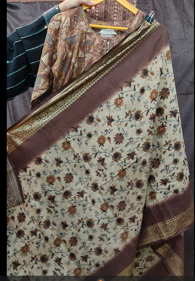 viscose muslin suit
