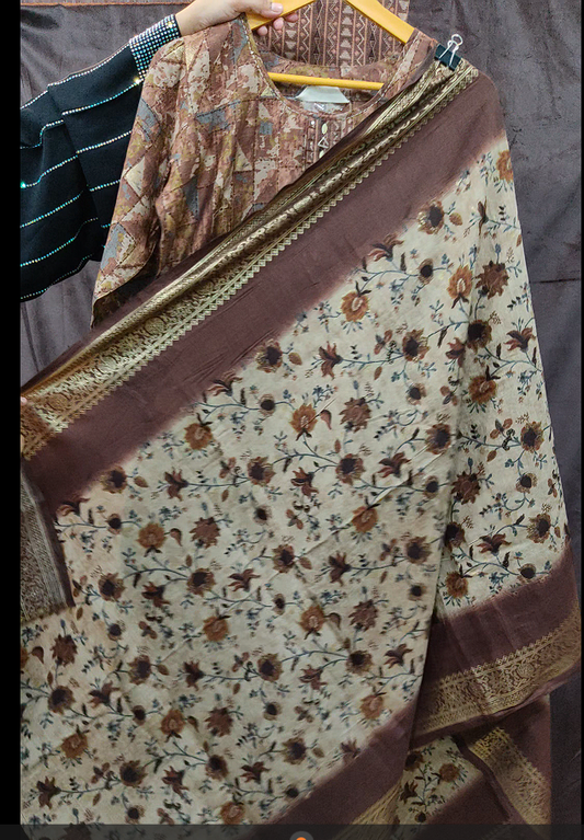 viscose muslin suit