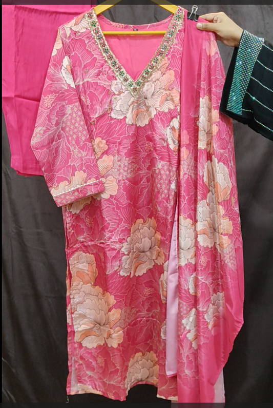 Natural Crepe suit