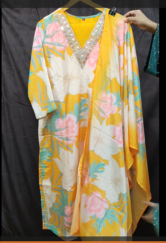 Natural Crepe suit